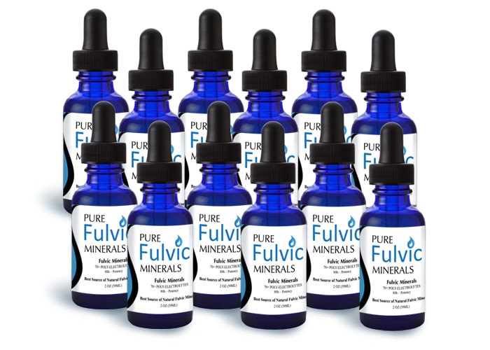 Pure Fulvic Minerals - 12 Pack (30% Discount)