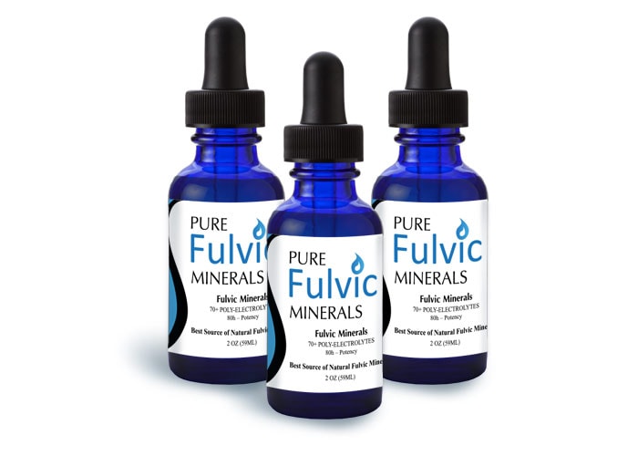 Pure Fulvic Minerals - 3 Pack (10% Discount)