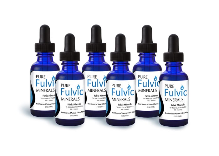 Pure Fulvic Minerals - 6 Pack (20% Discount)